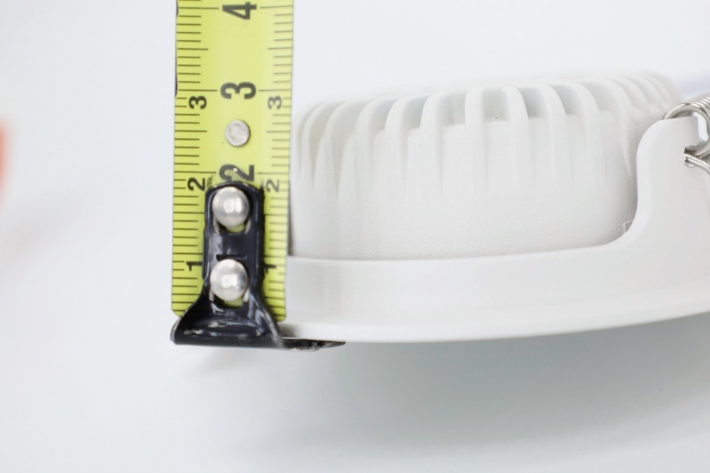 WarmGlow LED inbouwspot FLAT FIX lage inbouwdiepte IP44 | Wit rond