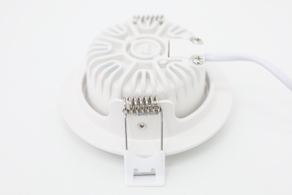 WarmGlow LED inbouwspot FLAT FIX lage inbouwdiepte IP44 | Wit rond