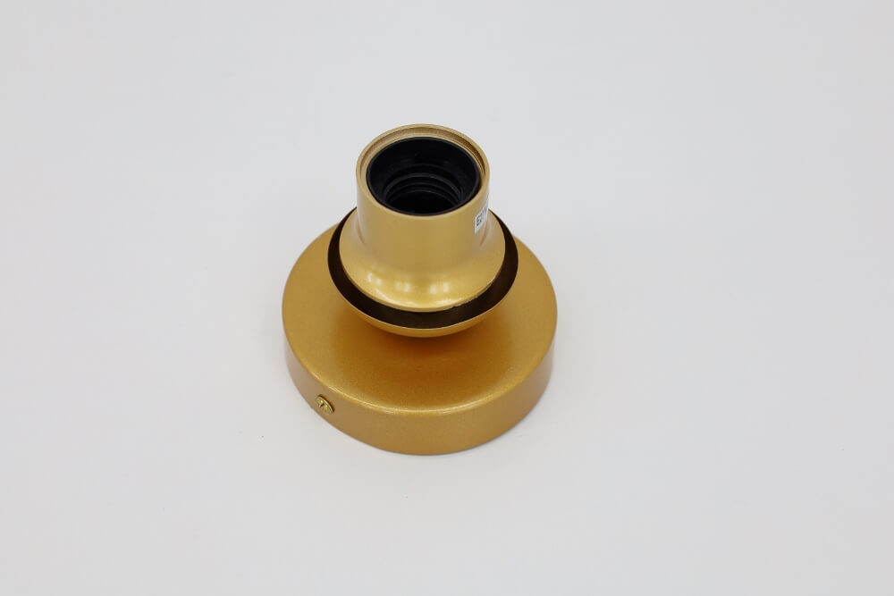 Sierlijke draad plafondlamp BOLERO goud | Ø 40 cm