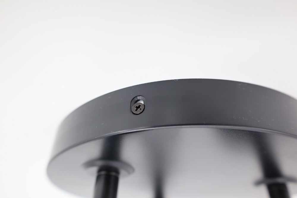 Strakke dimbare zwarte opbouwspot BRIGHT DIMTONE | 3-lichts rond