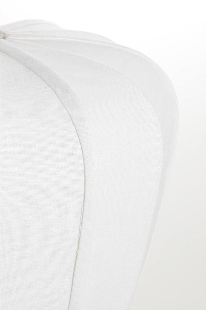 Sfeervolle stoffen hanglamp ZUBEDO crème | Ø 40 cm