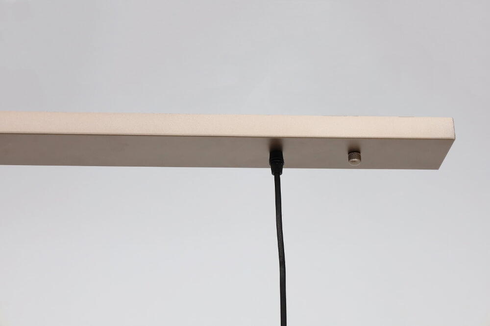 Functionele hanglamp COMBI E27 + GU10 5-lichts | Champagne