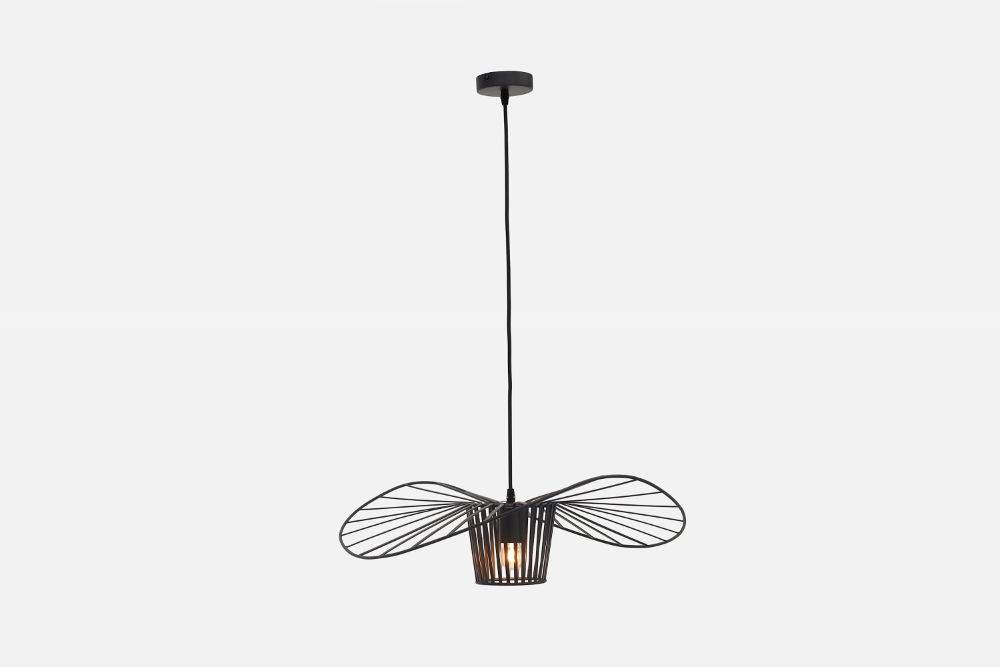 Design hanglamp WAVE VERTIGO zwart | Small 60 cm