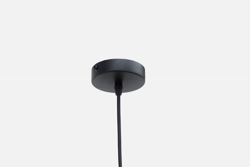 Design hanglamp WAVE VERTIGO zwart | Medium 80 cm