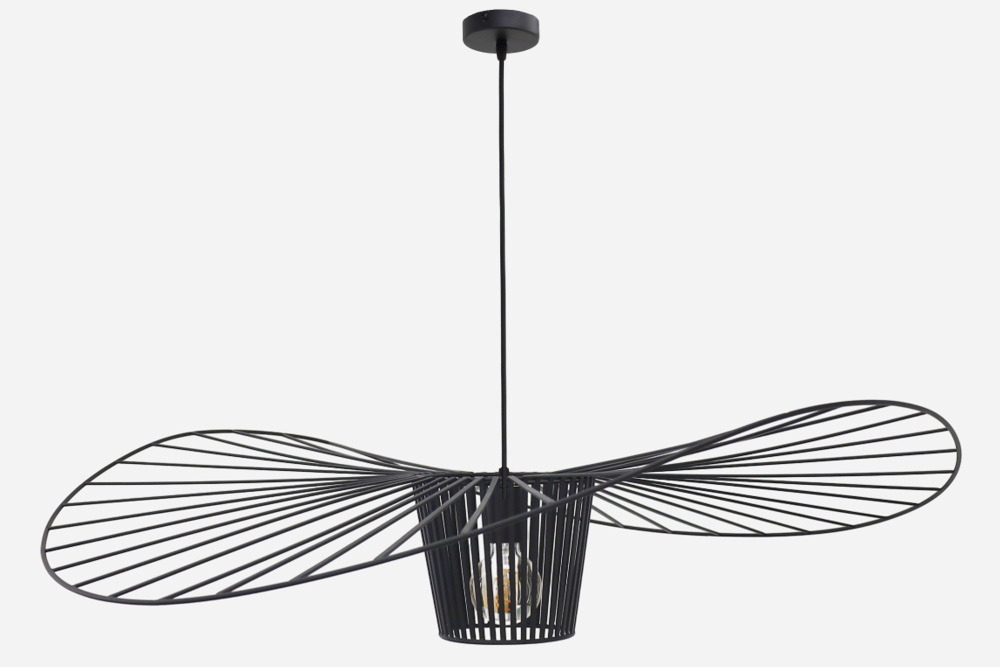 Design hanglamp WAVE VERTIGO zwart | Large 100 cm
