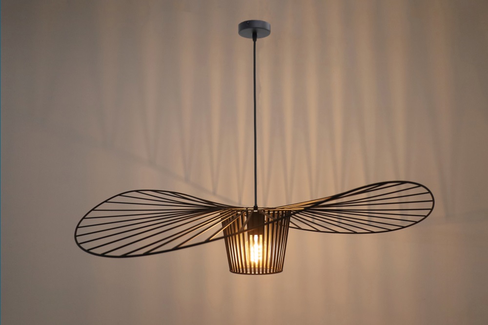 Design hanglamp WAVE VERTIGO zwart | Large 100 cm