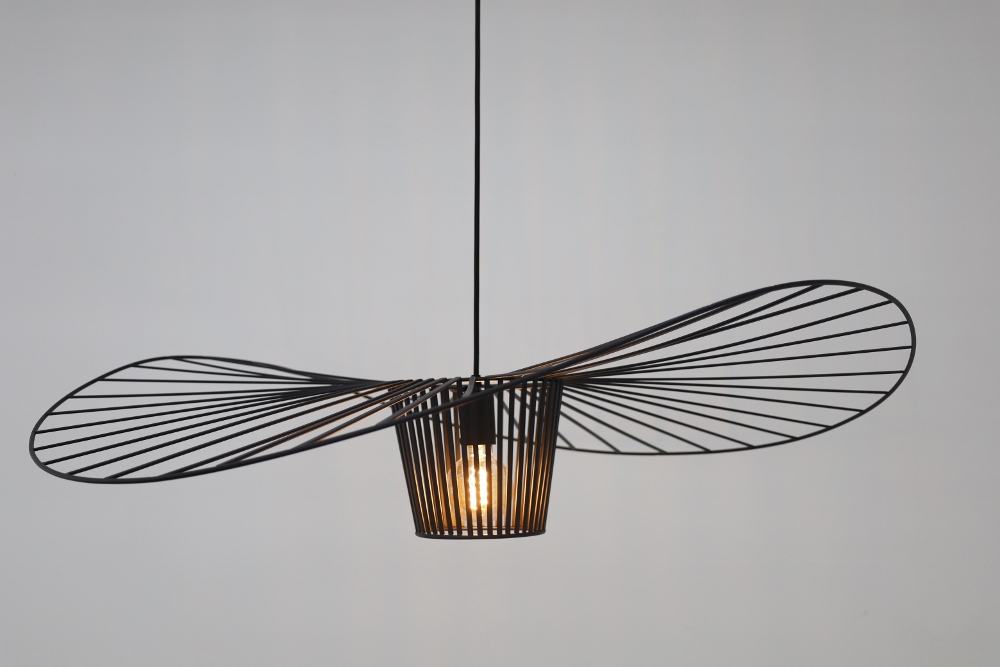 Design hanglamp WAVE VERTIGO zwart | Large 100 cm