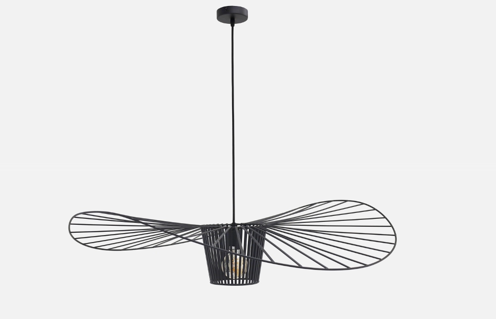 Design hanglamp WAVE VERTIGO zwart | Large 100 cm