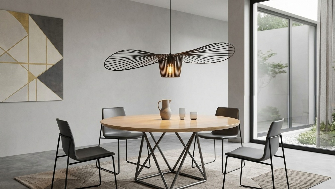Design hanglamp WAVE VERTIGO zwart | Large 100 cm