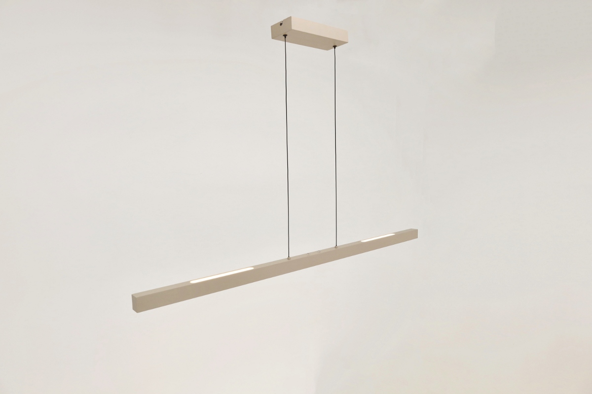 Strakke hanglamp TANDRIA 120 cm | Zand