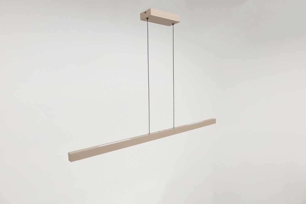 Strakke hanglamp TANDRIA 120 cm | Zand