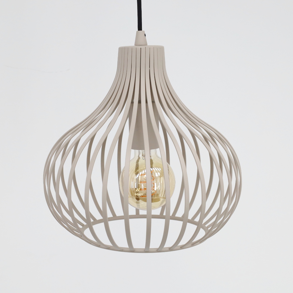 Sierlijke hanglamp GABRI Ø 28 cm | Creme