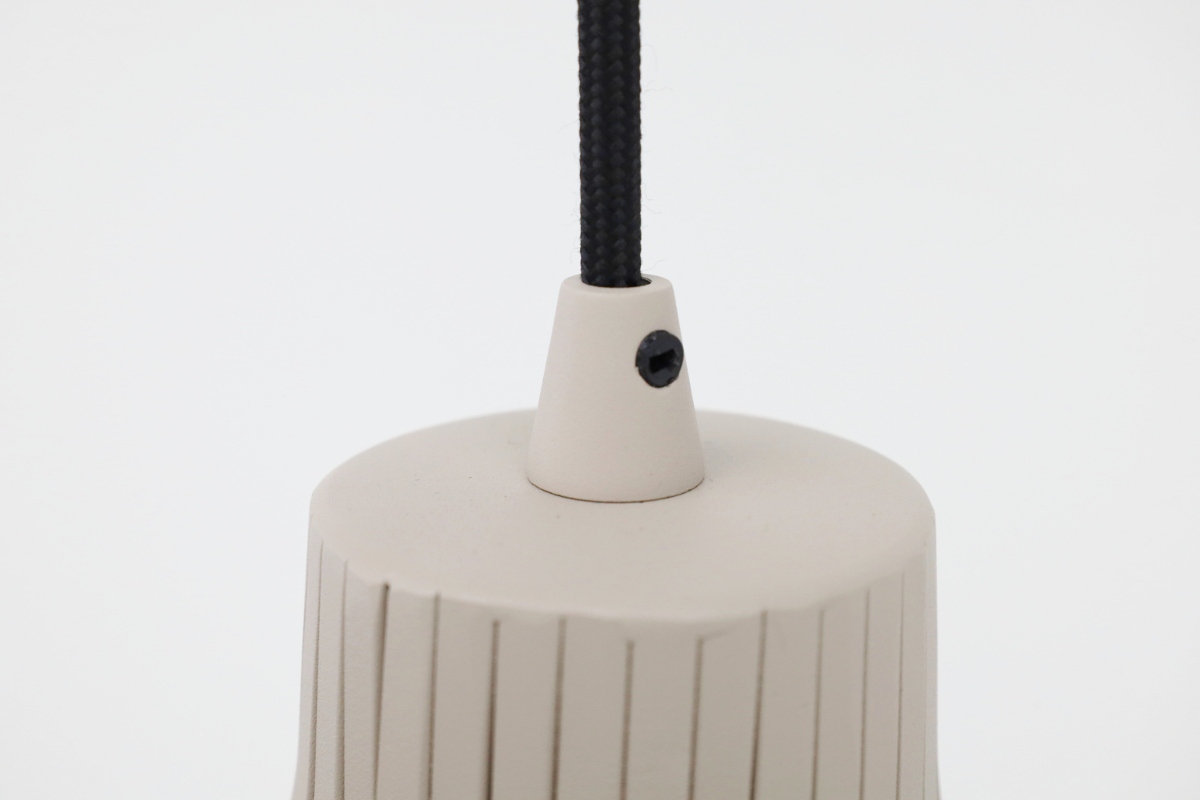 Sierlijke hanglamp GABRI Ø 28 cm | Creme