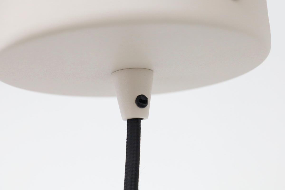 Sierlijke hanglamp GABRI Ø 28 cm | Creme