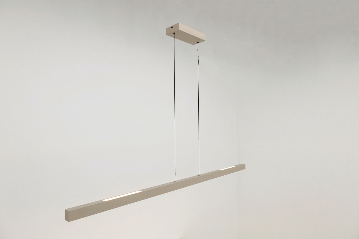 Strakke hanglamp TANDRIA 140 cm | Zand