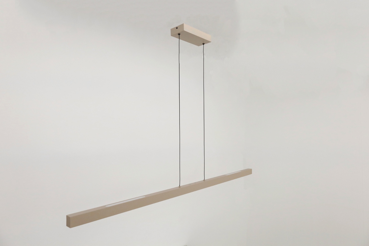 Strakke hanglamp TANDRIA 140 cm | Zand