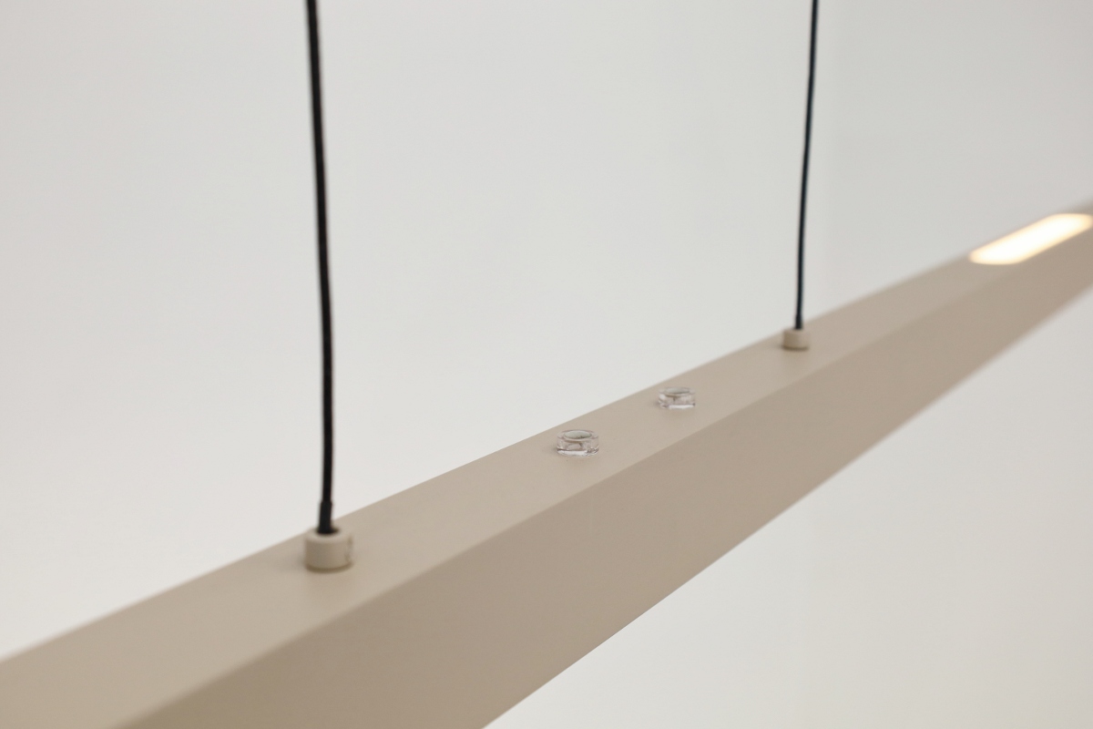 Strakke hanglamp TANDRIA 140 cm | Zand