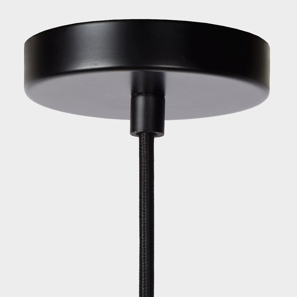 Hanglamp KAYHUN gevlochten papier naturel | Ø 70 cm