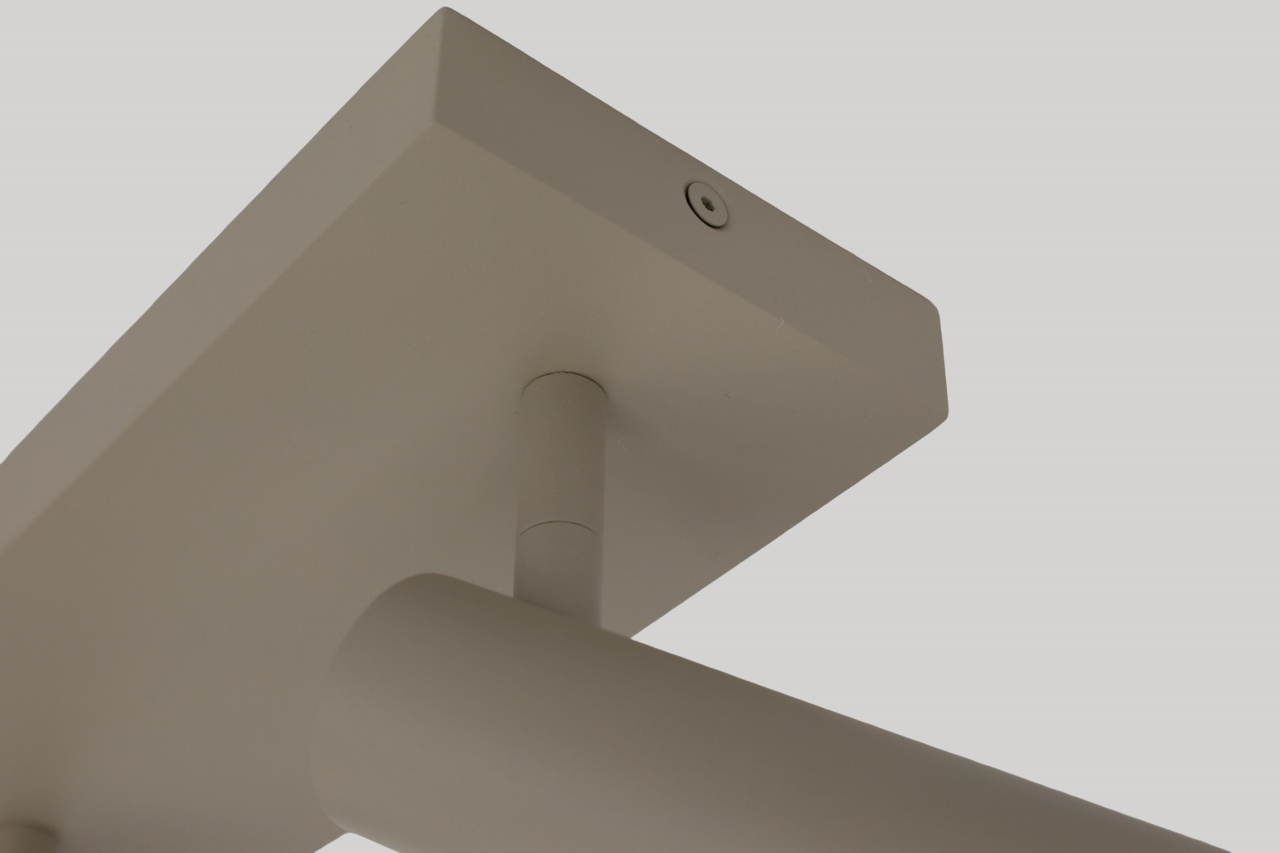 Moderne opbouwspot DORADO 2-lichts | Taupe
