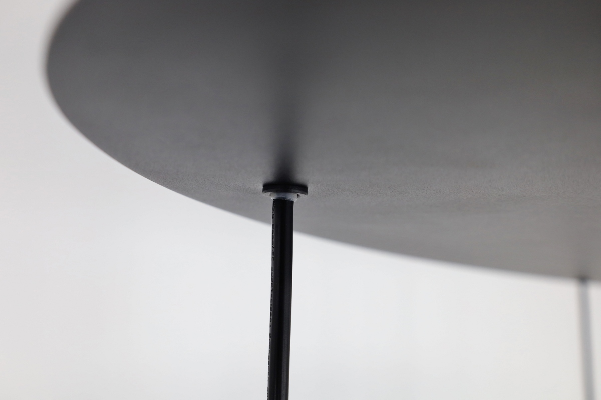 Sfeervolle hanglamp MARRONE 7-lichts ovaal | Brons / Amber