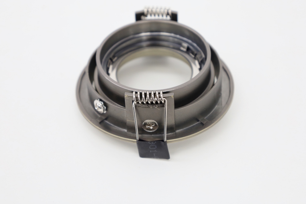 Elegante ronde inbouwspot SMOOTH kantelbaar 9 cm | Antiek brons