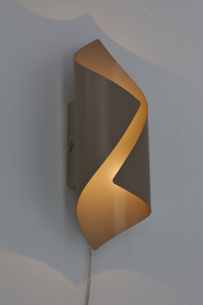 Stijlvolle wandlamp LATIA | Zand
