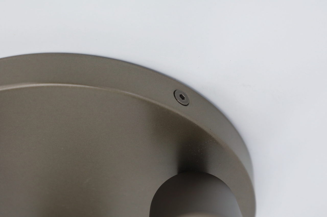 Strakke opbouwspot CHIRA 3-lichts | Brons