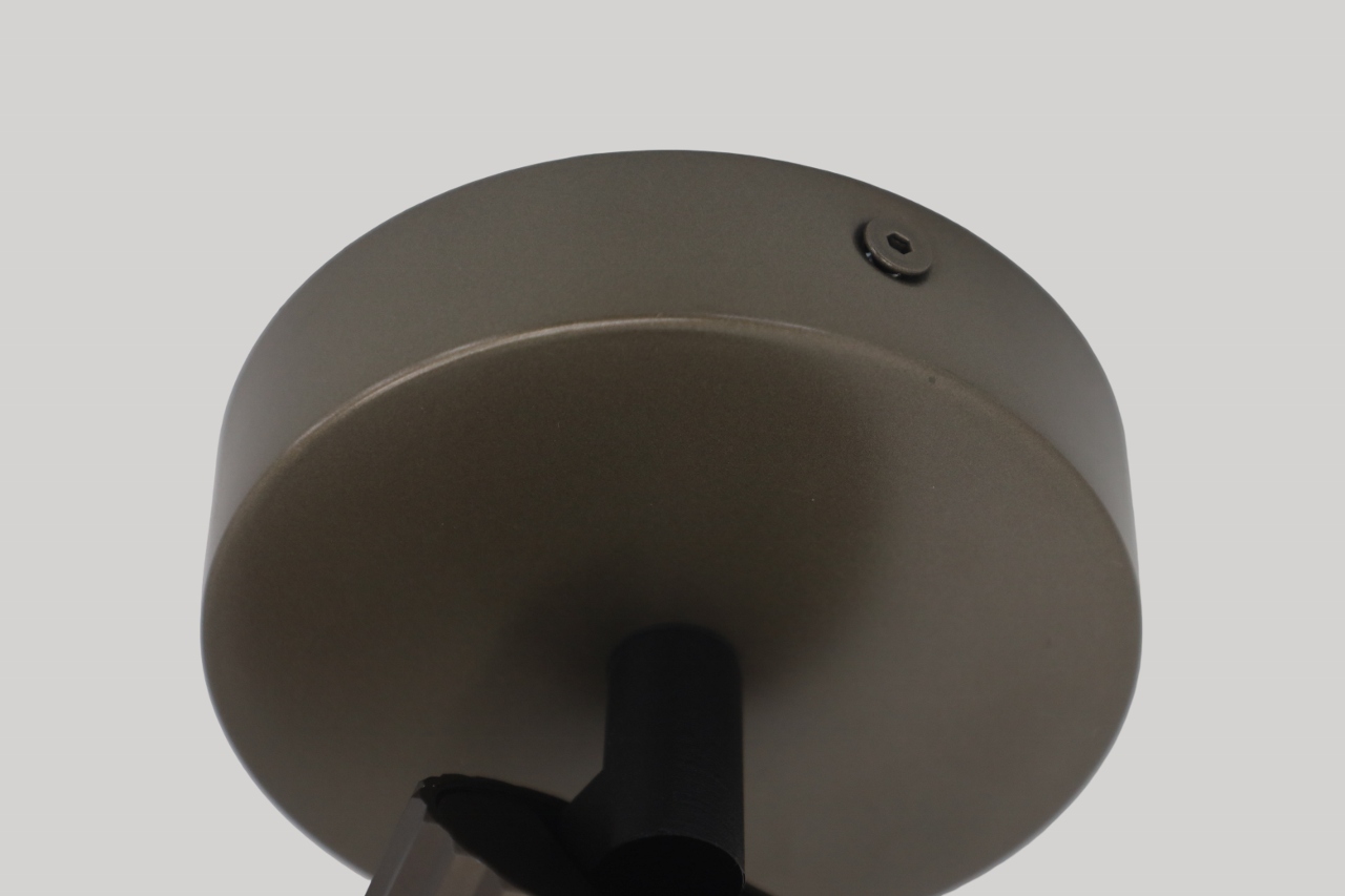 Stijlvolle opbouwspot ANNA 1-lichts | Brons