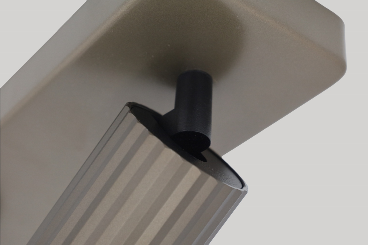 Stijlvolle opbouwspot ANNA 2-lichts | Brons