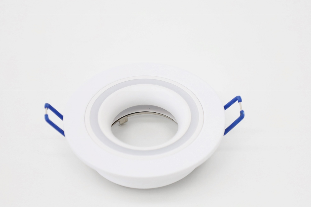 Sfeervolle ronde inbouwspot MOON 9,5 cm | Wit