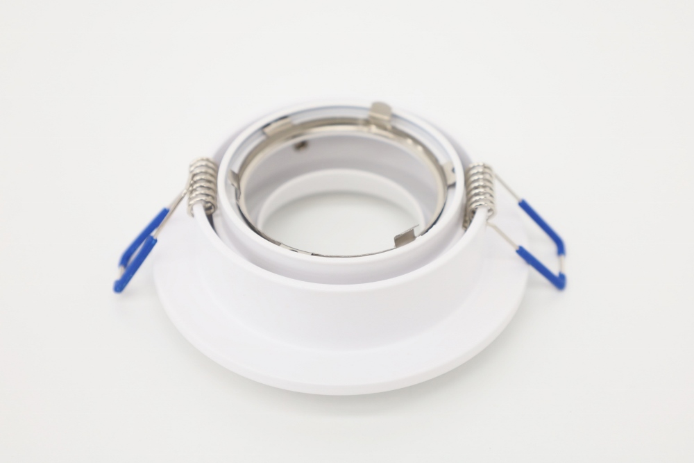 Sfeervolle ronde inbouwspot MOON 9,5 cm | Wit