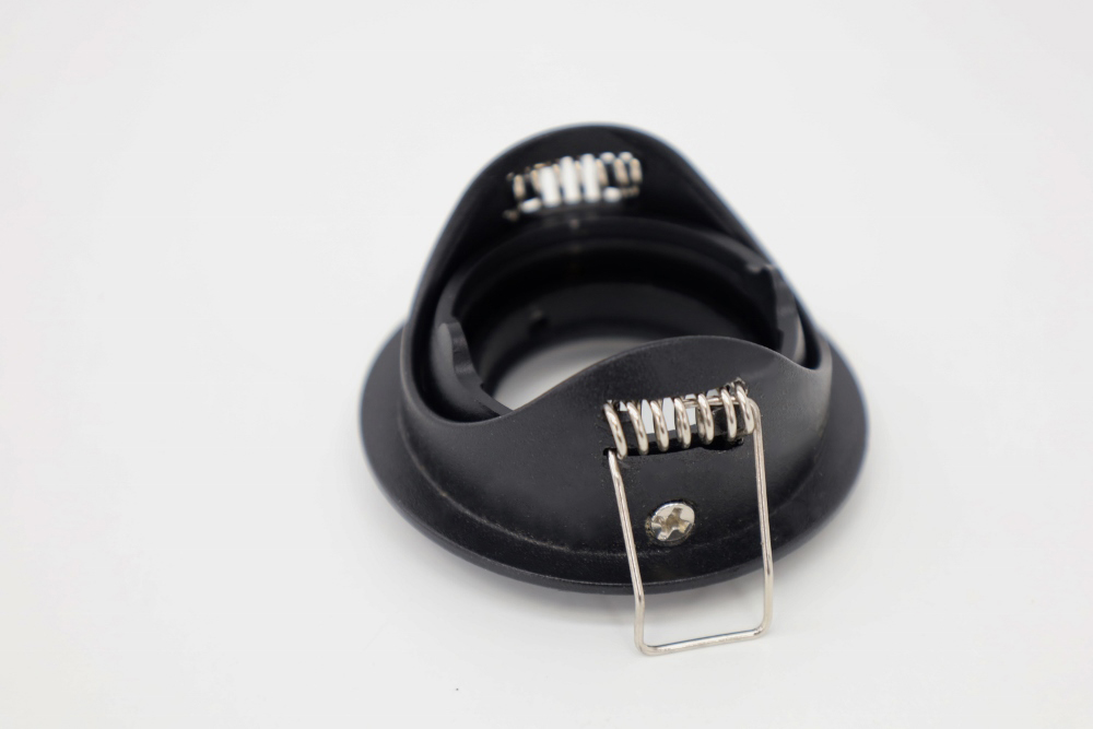Kleine ronde inbouwspot HELAS MR11 Ø 5,5 cm | Zwart