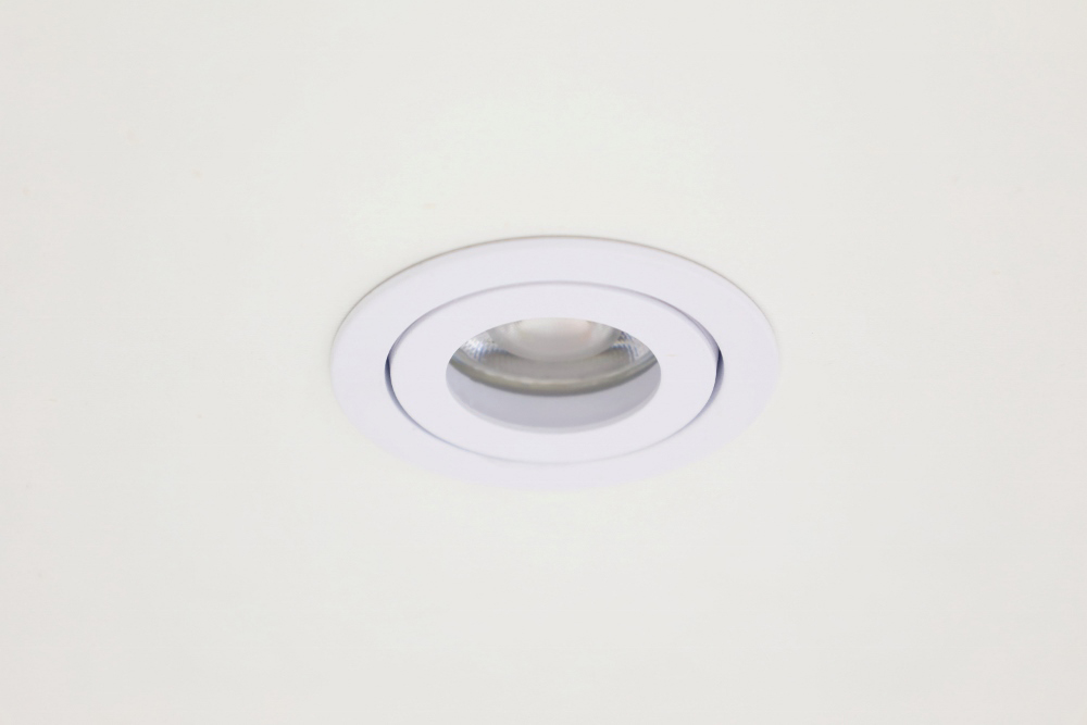Kleine ronde inbouwspot HELAS MR11 Ø 5,5 cm | Wit