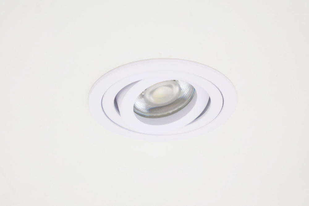 Kleine ronde inbouwspot HELAS II MR11 Ø 6,3 cm | Wit