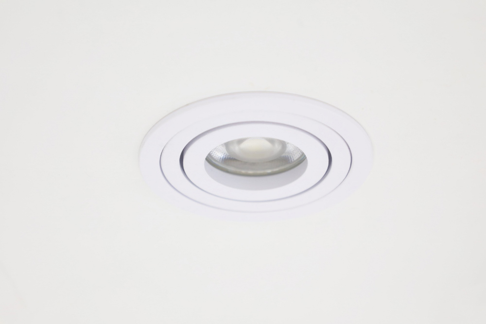 Kleine ronde inbouwspot HELAS II MR11 Ø 6,3 cm | Wit
