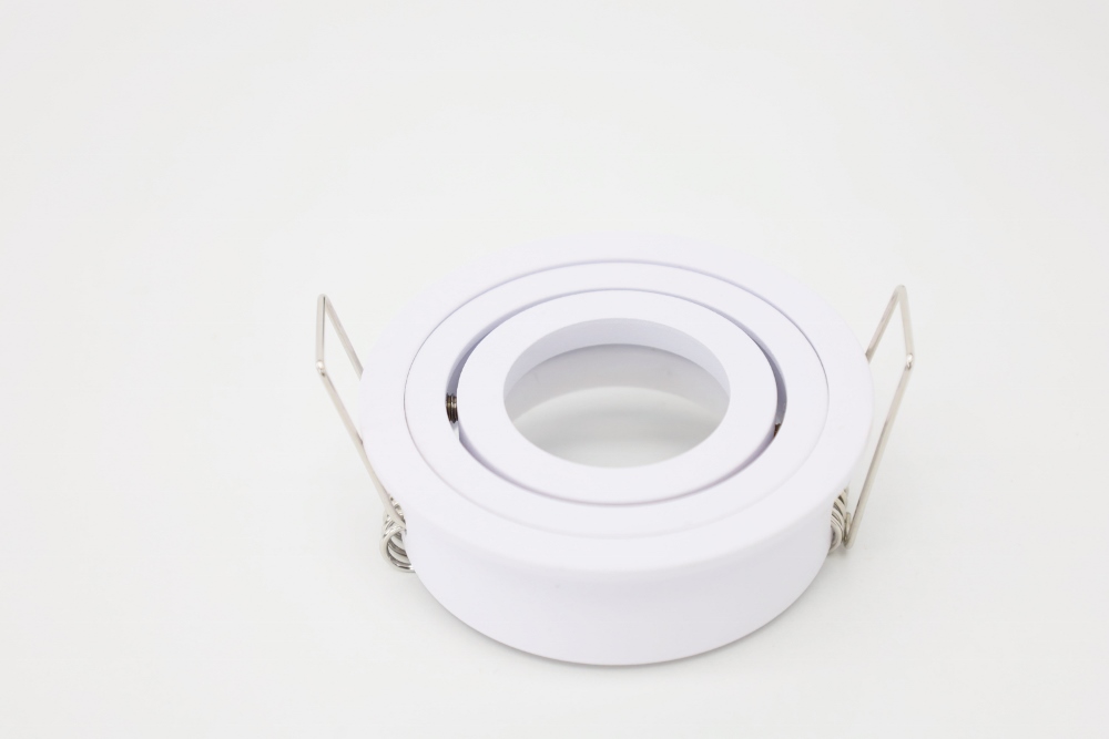 Kleine ronde inbouwspot HELAS II MR11 Ø 6,3 cm | Wit