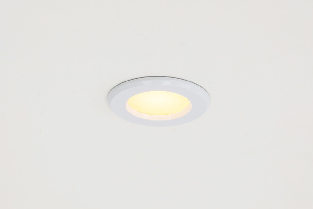 Mini inbouwspot / Verandaspot TONNY &Oslash; 3,7 cm dimbaar 230 volt | Wit