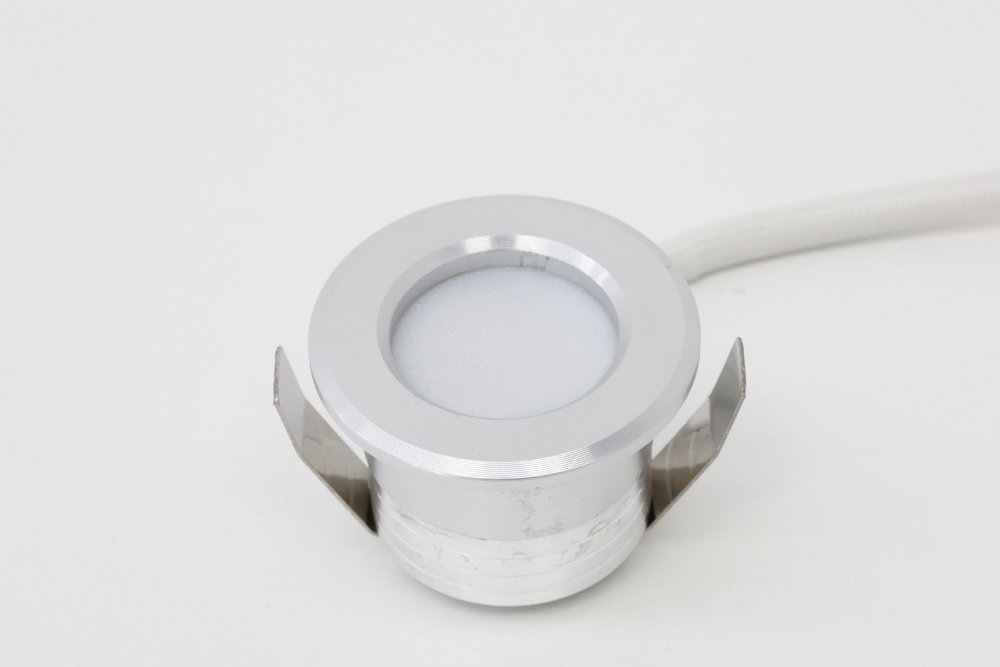 Mini inbouwspot / Verandaspot TONNY Ø 3,7 cm dimbaar 230 volt | Staal