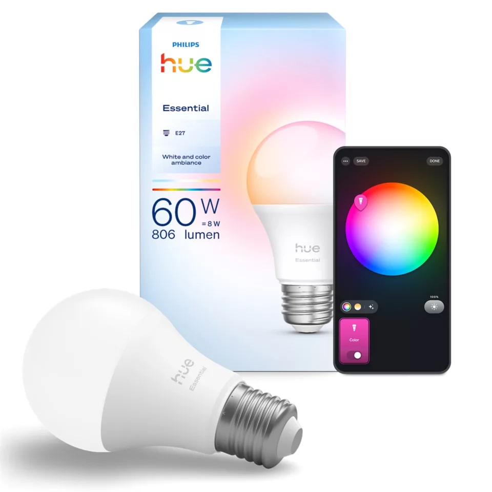 Philips Hue Essential White Ambiance en Color E27 losse lamp