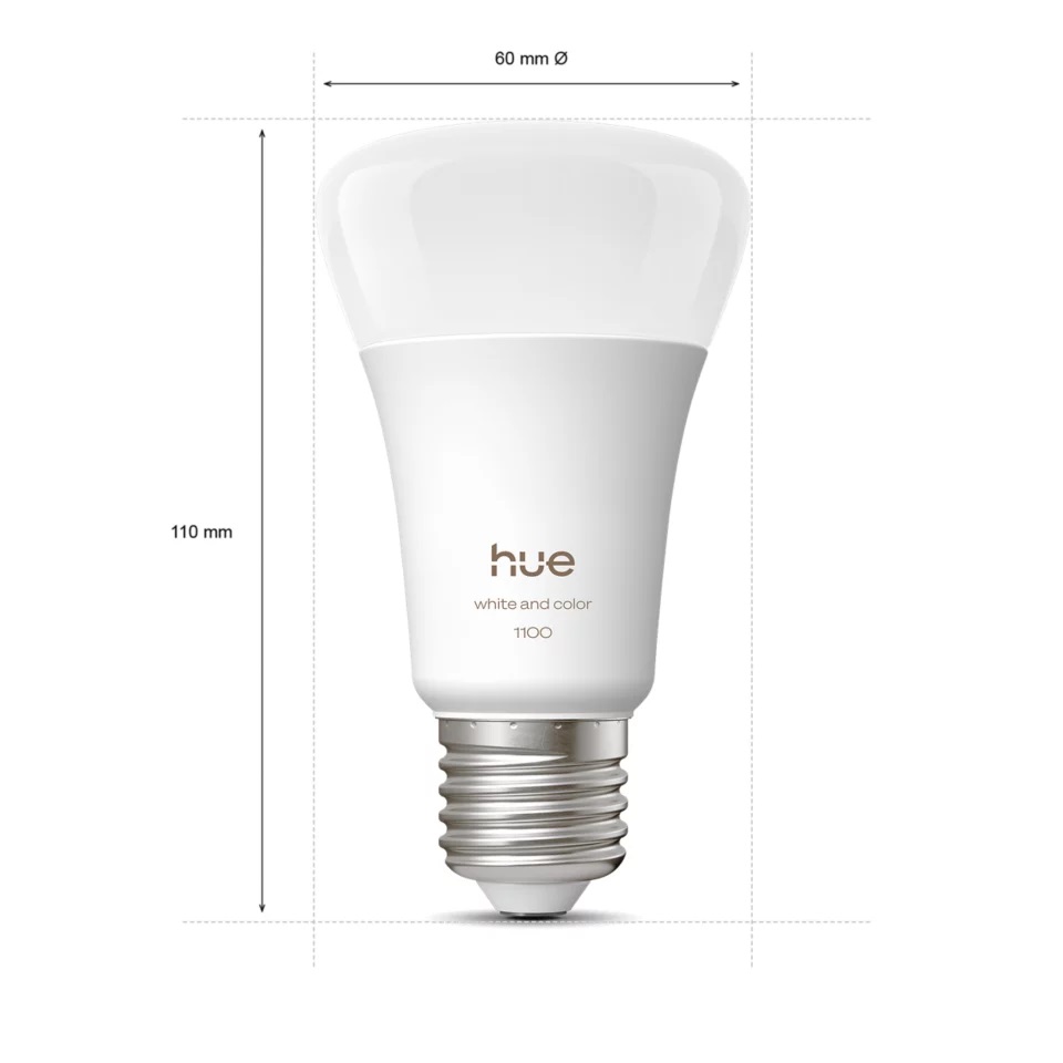 Philips Hue Pro White Ambiance en Color Starterspack E27 2 lampen