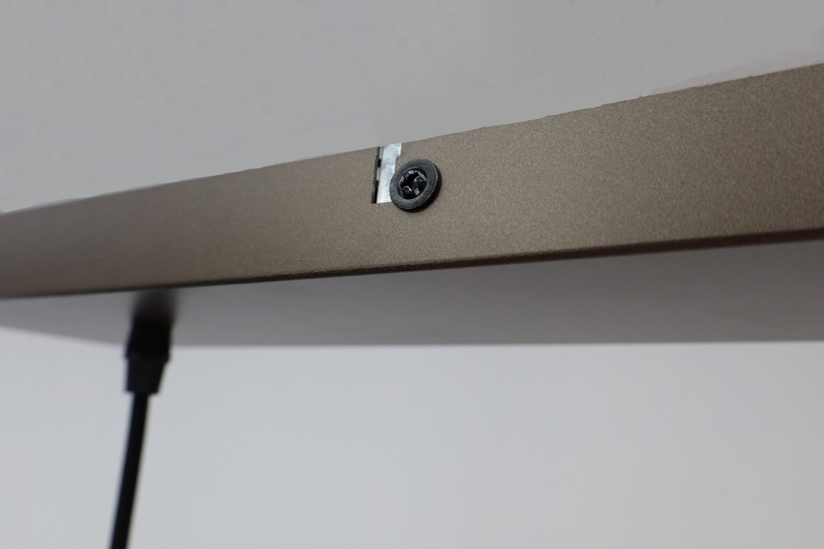 Stijlvolle hanglamp DONATO 3-lichts 100 cm | Mokka / Amber
