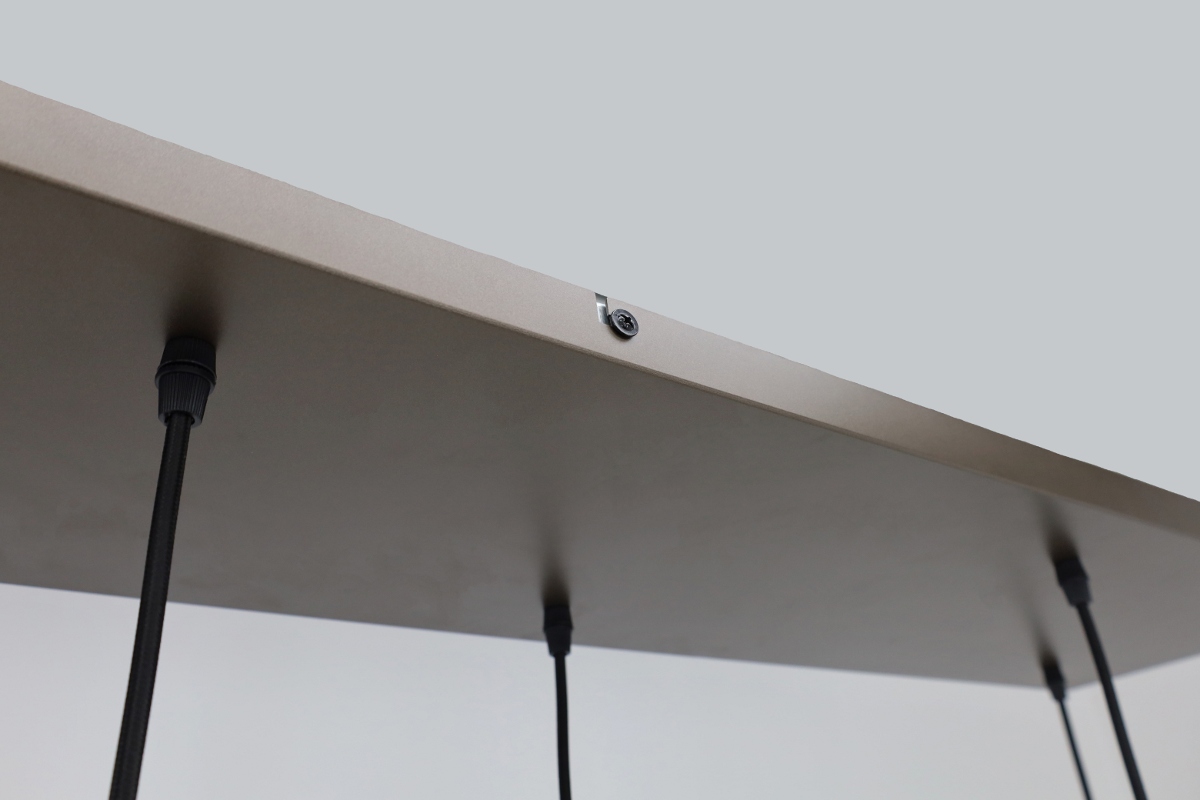 Stijlvolle hanglamp DONATO 6-lichts | Mokka / Amber