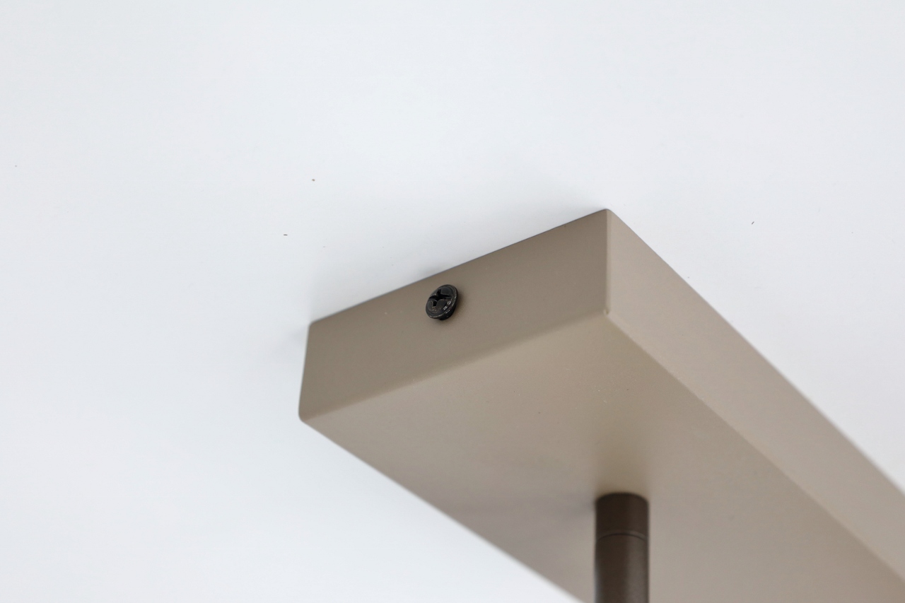 Elegante opbouwspot CAREGA 2-lichts | Zand / Mokka