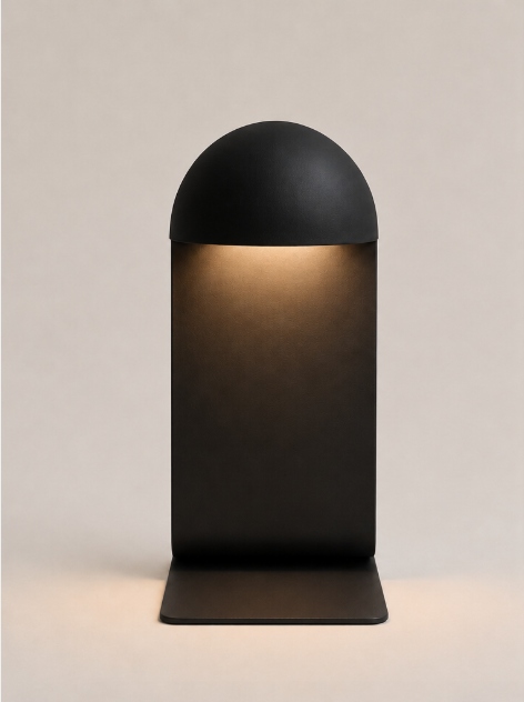 Oplaadbare tafel-wand lamp WIDI | Zwart