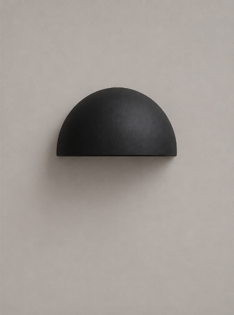 Oplaadbare tafel-wand lamp WIDI | Zwart