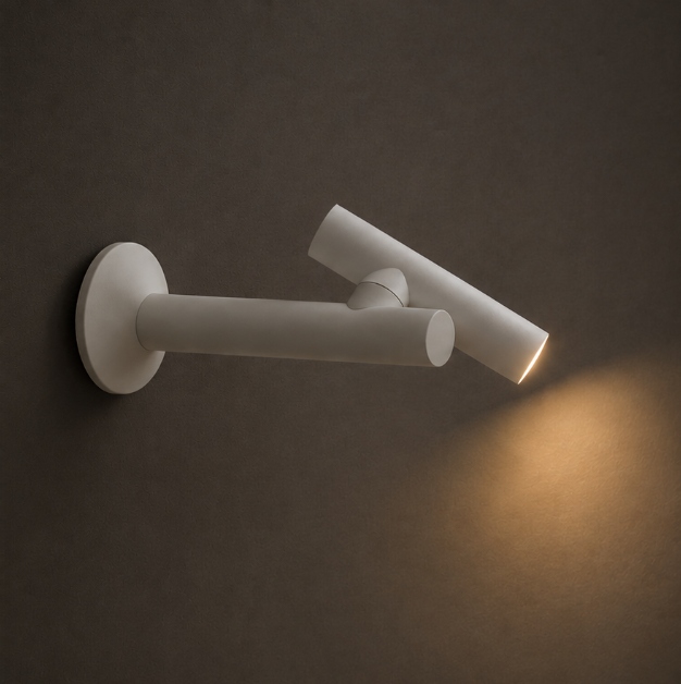 Oplaadbare wandlamp ZOOM WALL | Wit