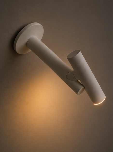Oplaadbare wandlamp ZOOM WALL | Wit