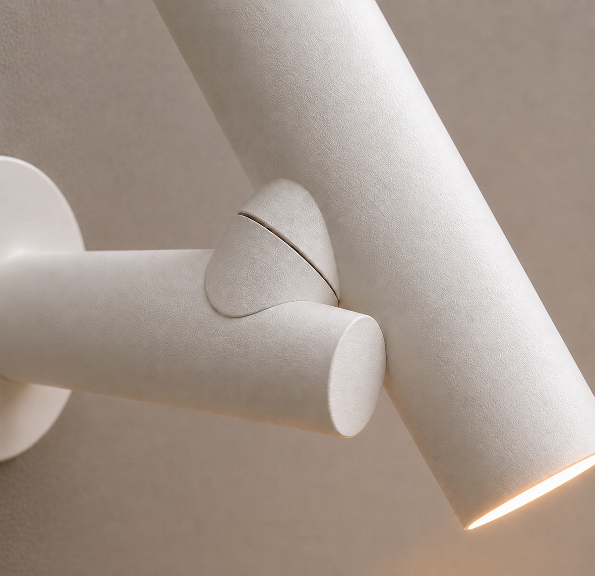 Oplaadbare wandlamp ZOOM WALL | Wit