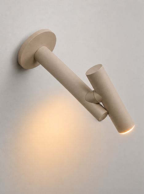 Oplaadbare wandlamp ZOOM WALL | Zand