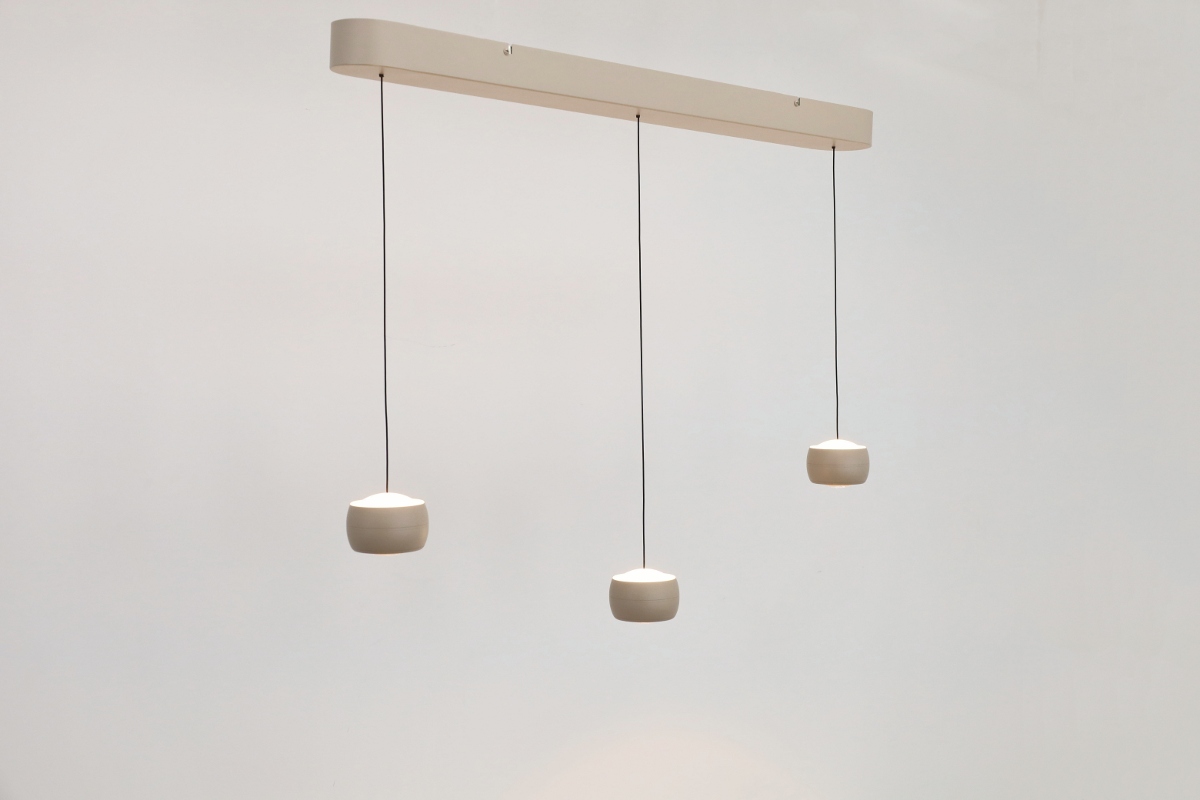 Tijdloze hanglamp JUPITER | Creme